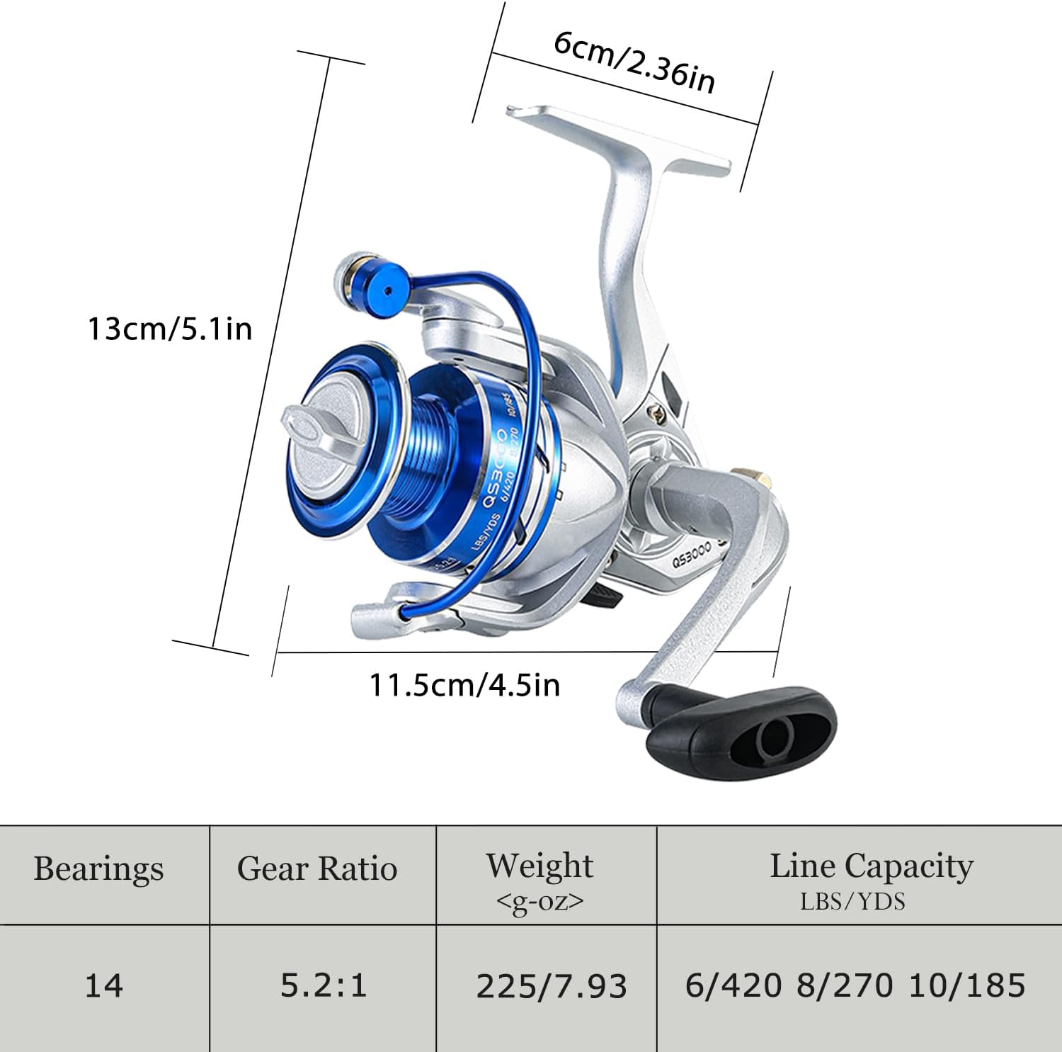 Fishing Rod, 2Pcs 6.9ft Telescopic Fishing Pole Set, Portable Spinning Rod and Reel Combo with Carrier Bag Freshwater Fishing Rod and Reel Combos Kits Fishing Gear - Image 5